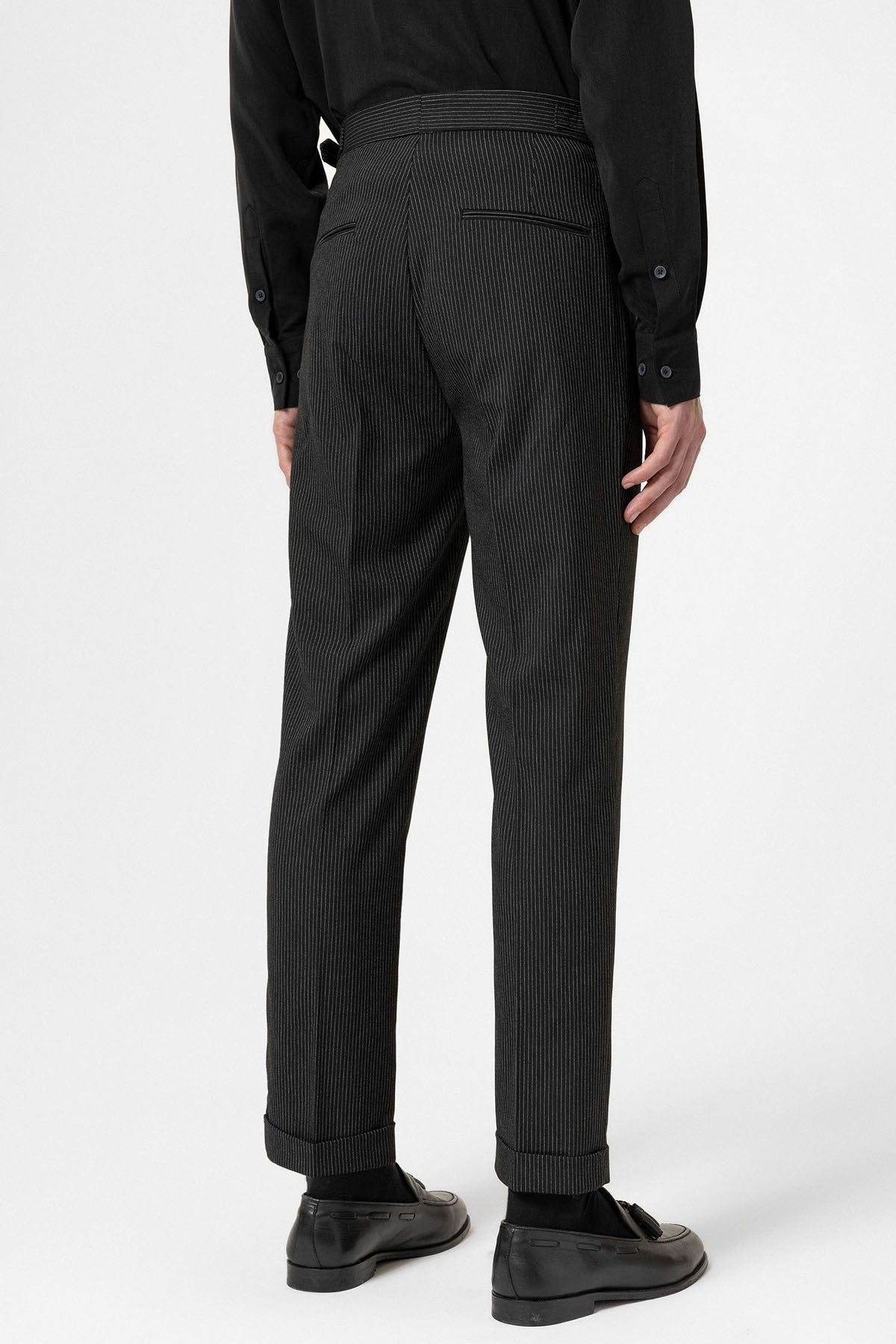Antioch High-Waisted Striped Men's Flared Pants