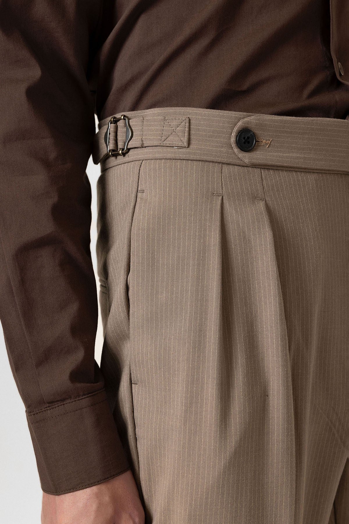 Antioch High-Waisted Striped Men's Flared Pants