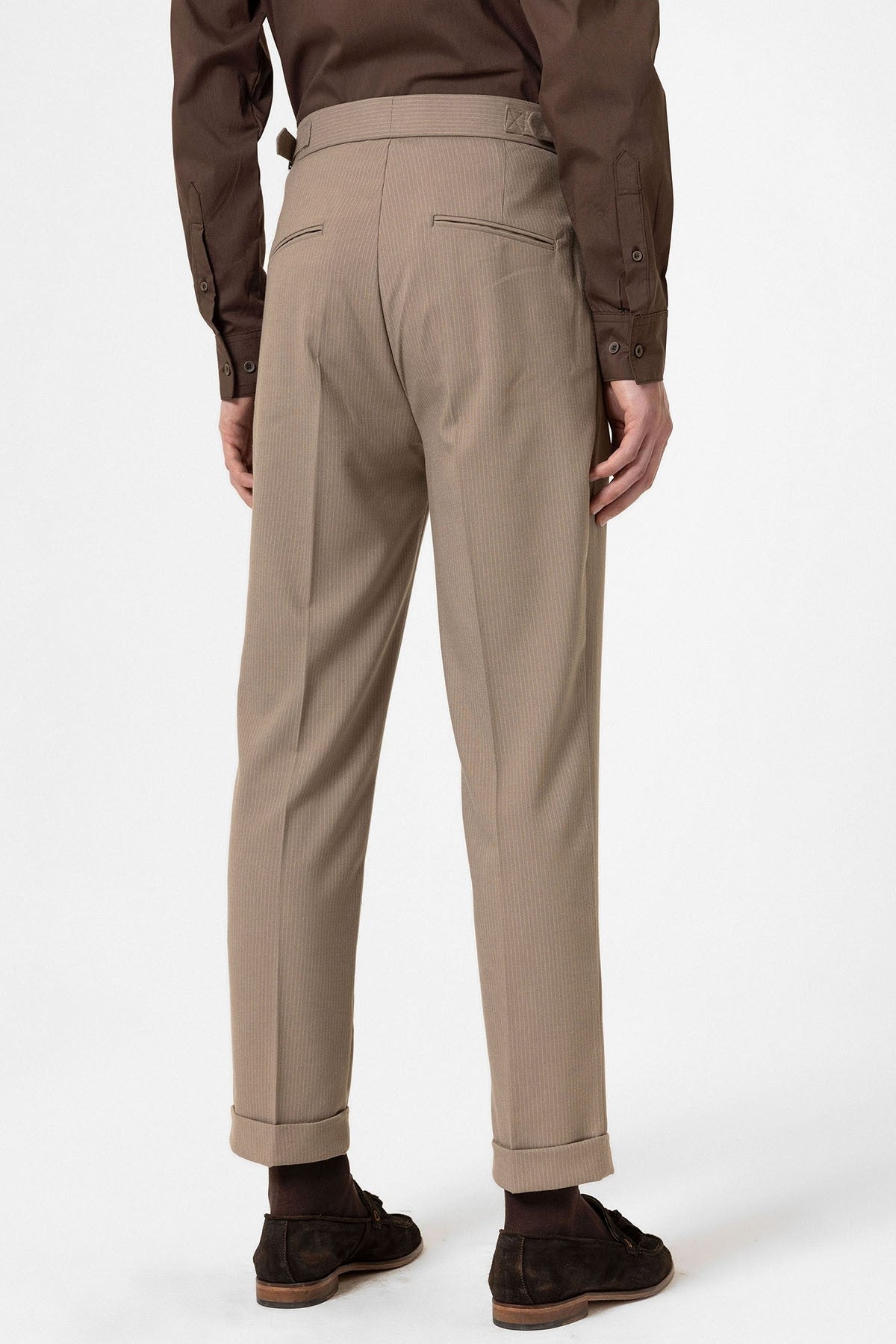 Antioch High-Waisted Striped Men's Flared Pants
