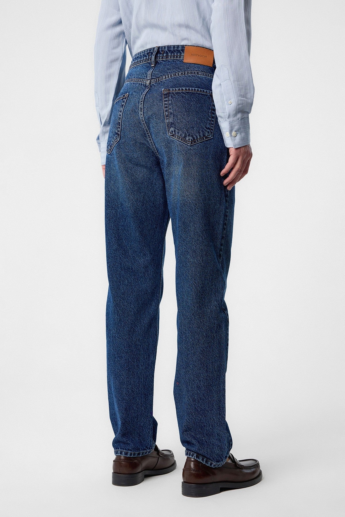 Antioch High-Waisted Regular-Fit Men's Jeans