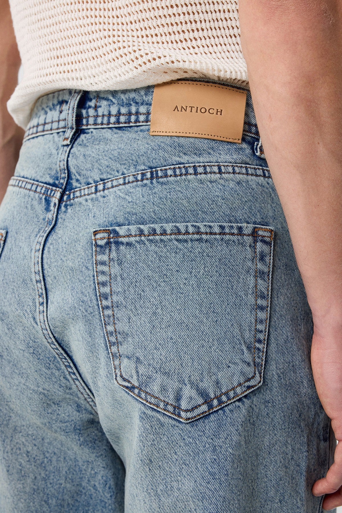 Antioch High-Waisted Regular-Fit Men's Jeans
