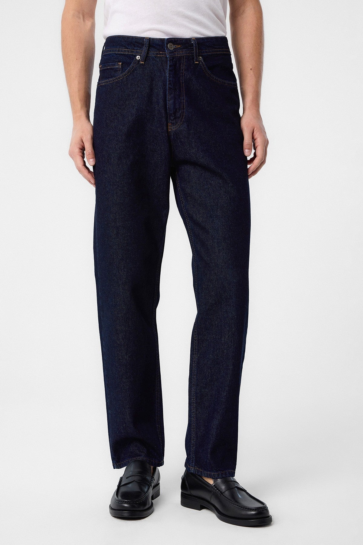 Antioch High-Waisted Regular-Fit Men's Jeans