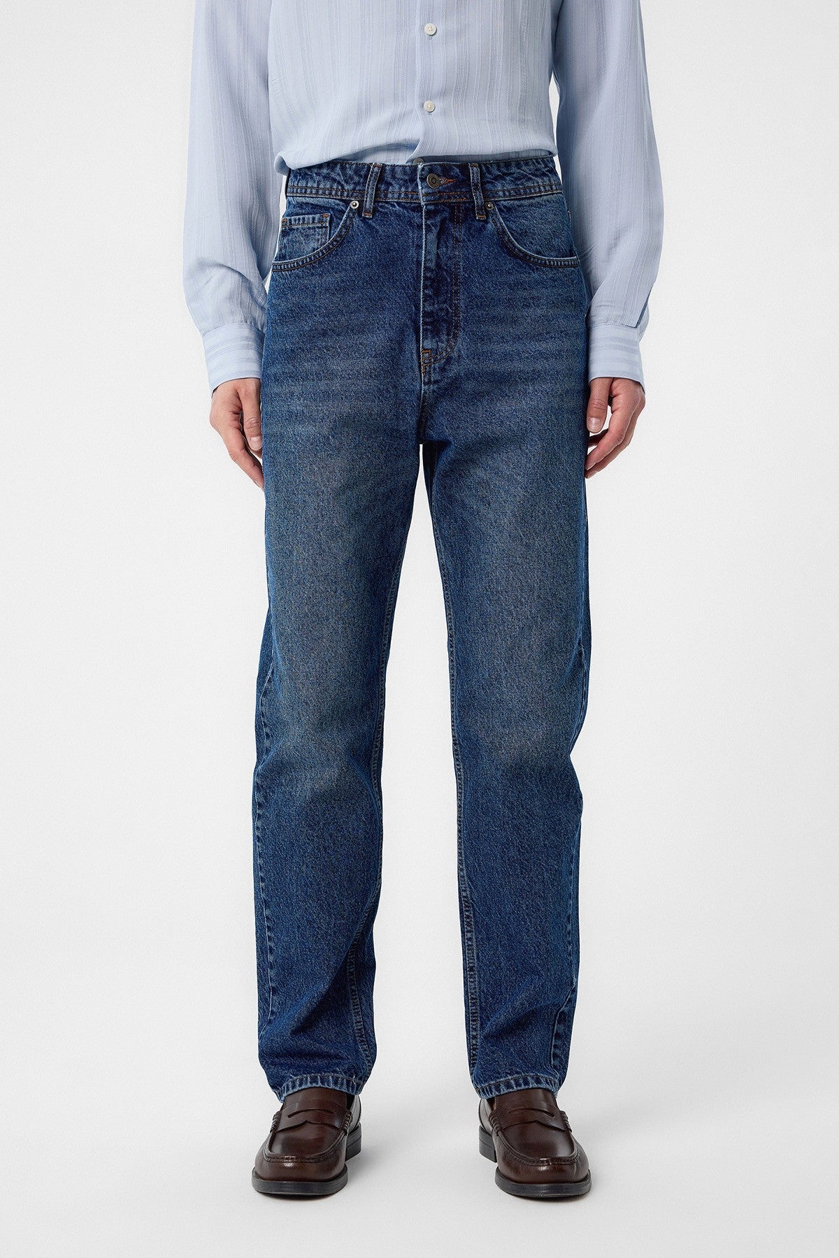 Antioch High-Waisted Regular-Fit Men's Jeans