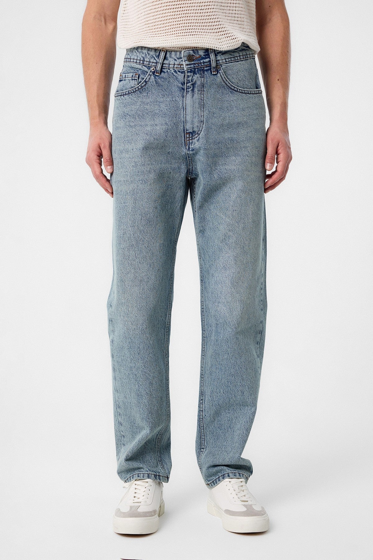 Antioch High-Waisted Regular-Fit Men's Jeans