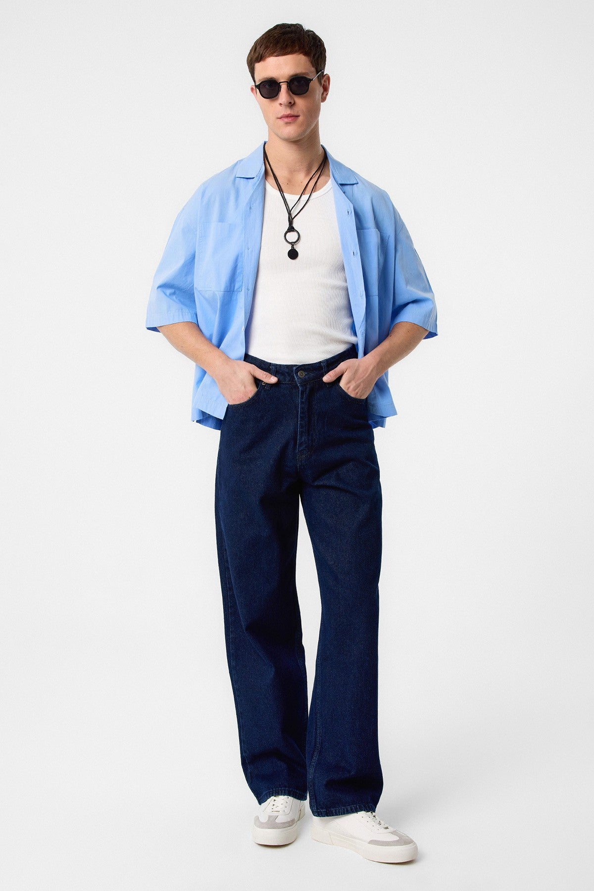 Antioch High-Waisted Relaxed-Fit Men's Jeans