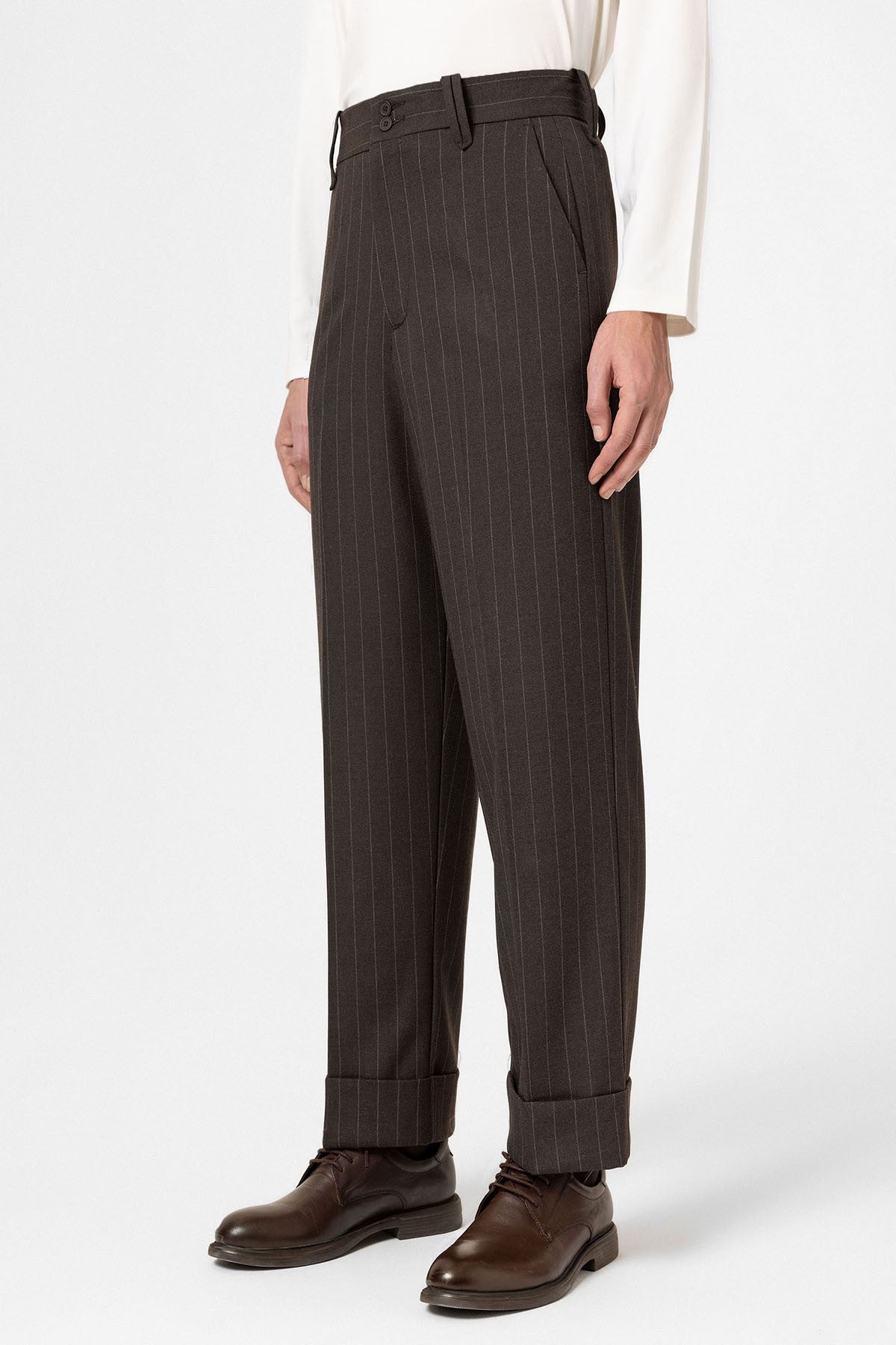 Antioch High-Waisted Striped Relaxed-Fit Men's Pants