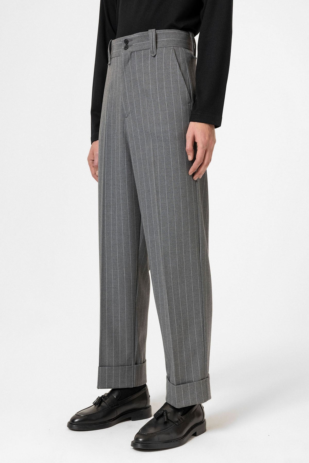 Antioch High-Waisted Striped Relaxed-Fit Men's Pants