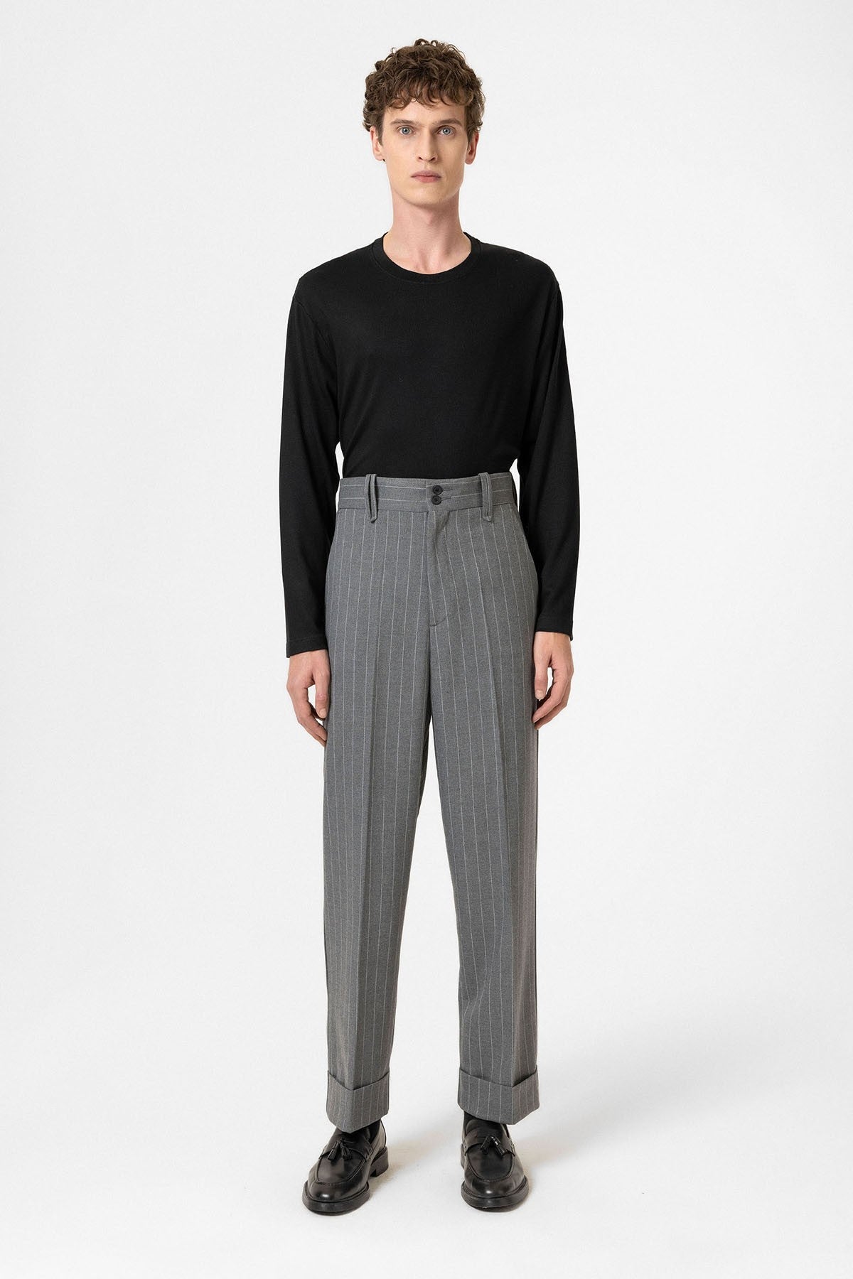 Antioch High-Waisted Striped Relaxed-Fit Men's Pants