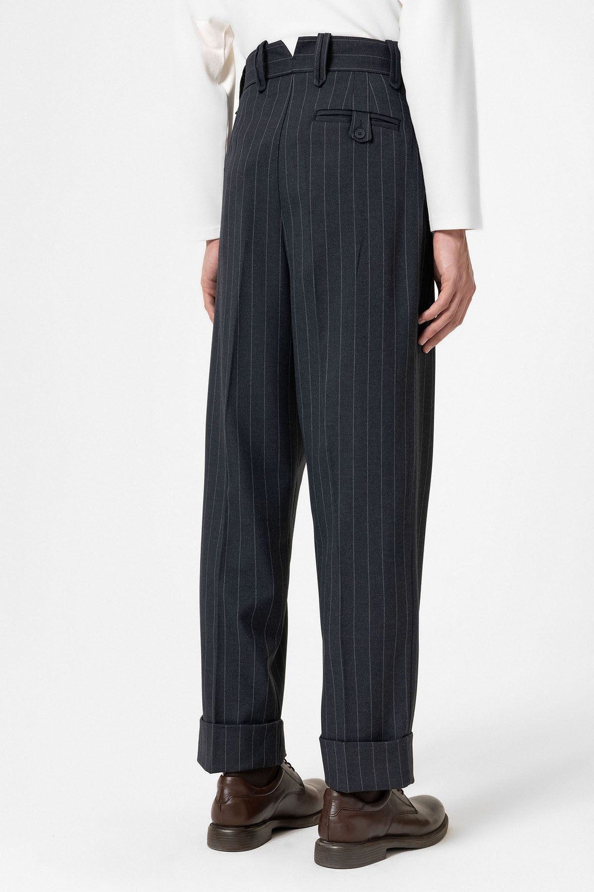 Antioch High-Waisted Striped Relaxed-Fit Men's Pants