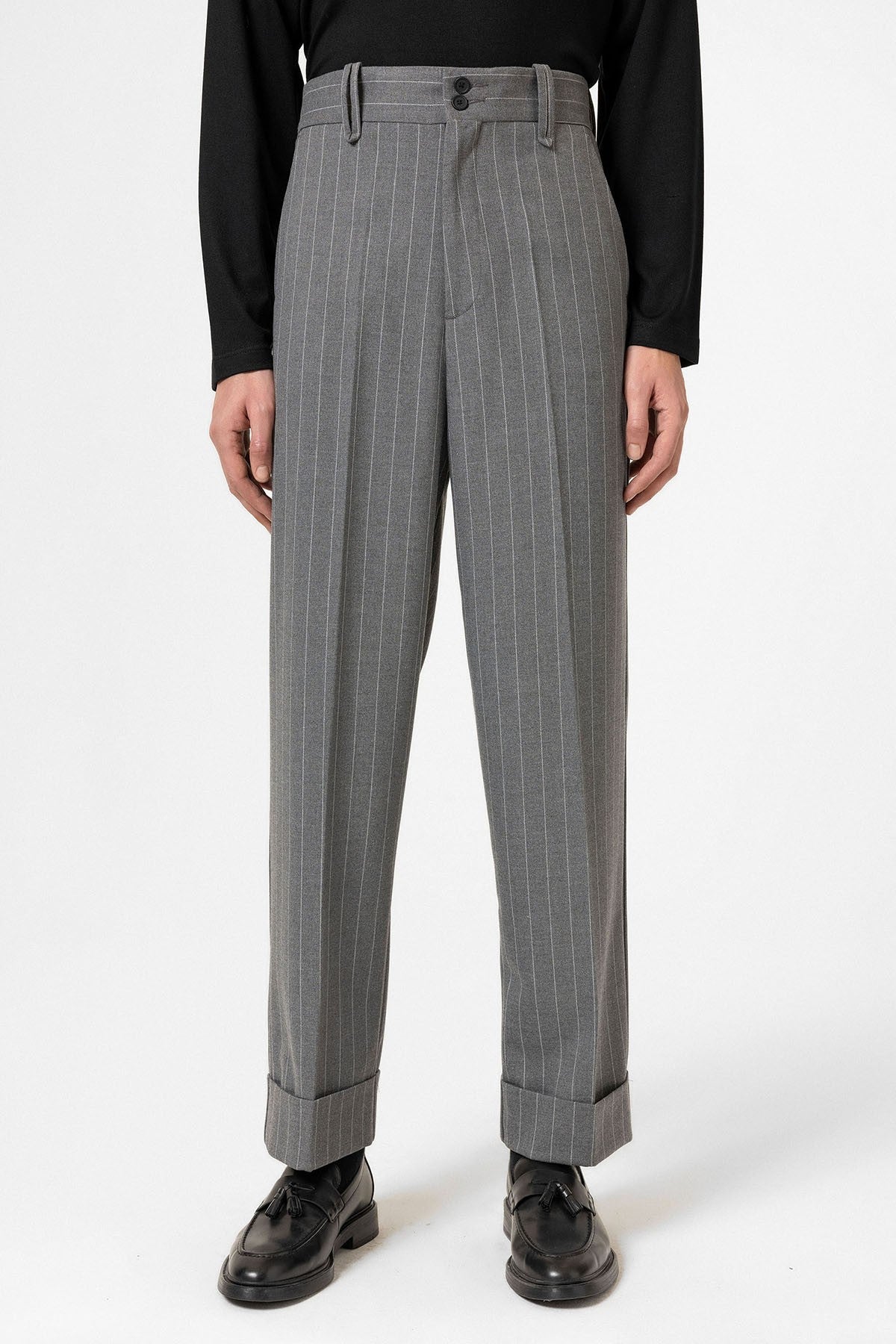 Antioch High-Waisted Striped Relaxed-Fit Men's Pants