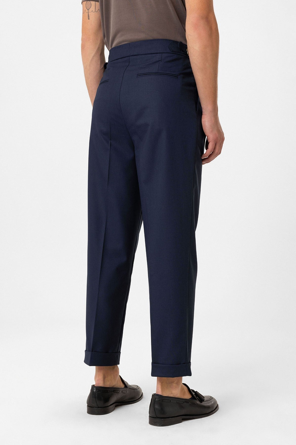 Antioch Pleated High-Waisted Men's Pants