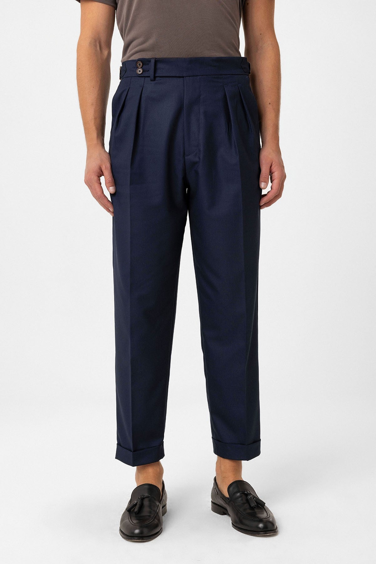 Antioch Pleated High-Waisted Men's Pants