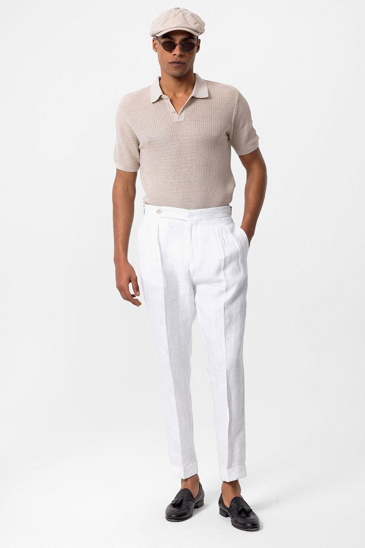 Antioch Polo-Neck Knit Men's T-Shirt