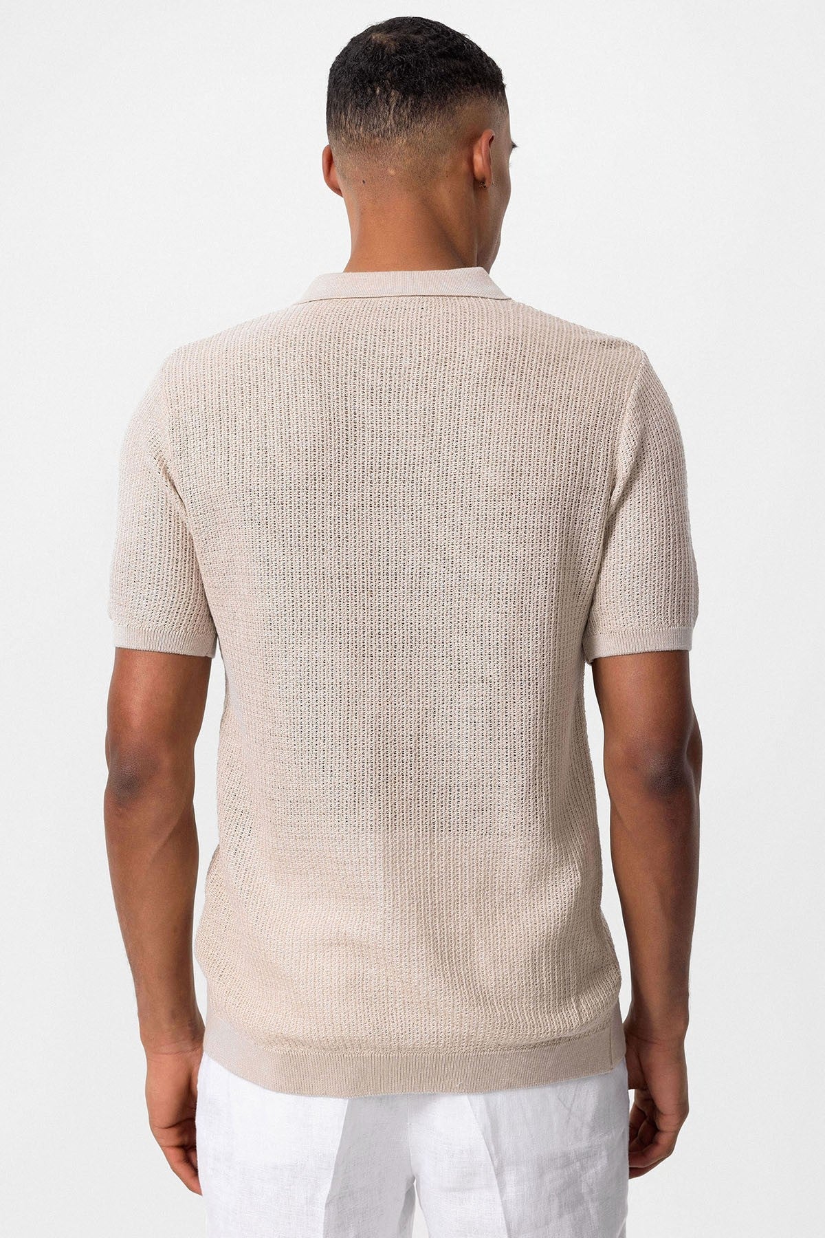 Antioch Polo-Neck Knit Men's T-Shirt