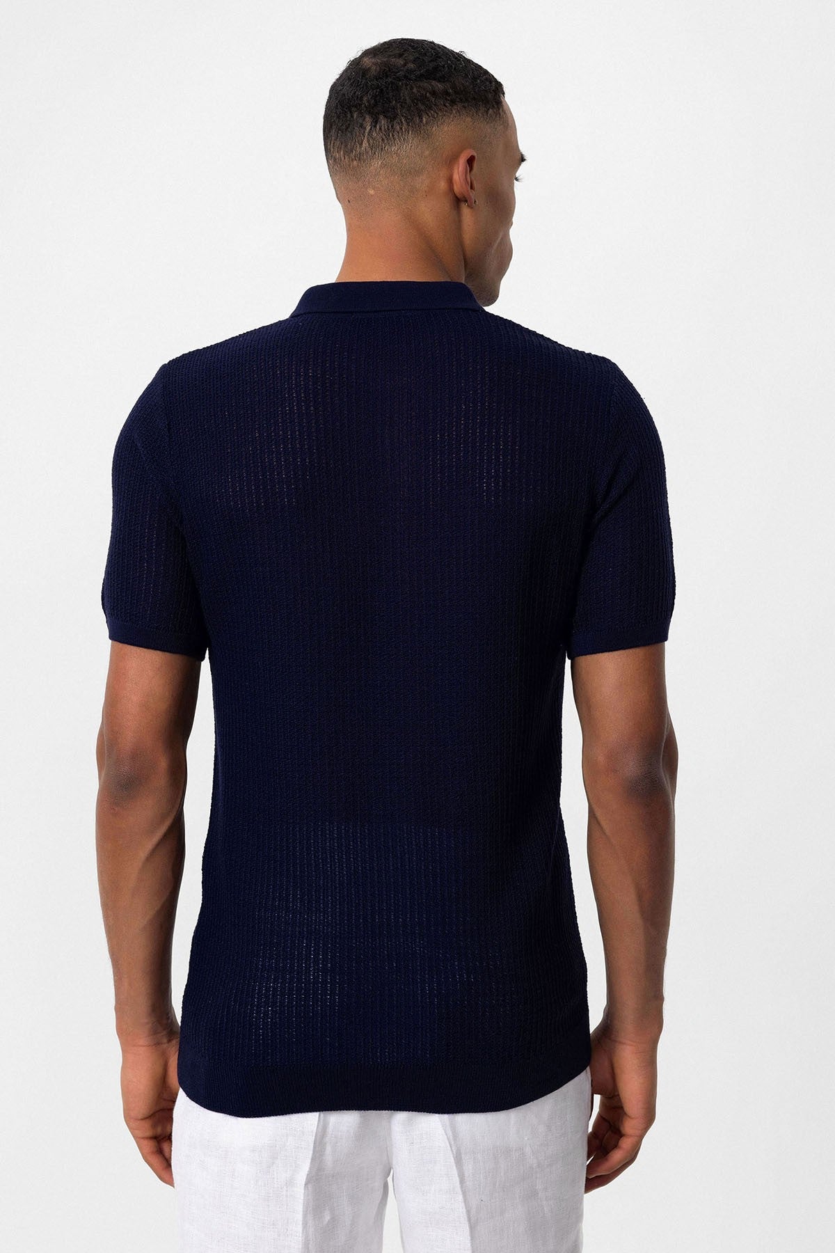 Antioch Polo-Neck Knit Men's T-Shirt
