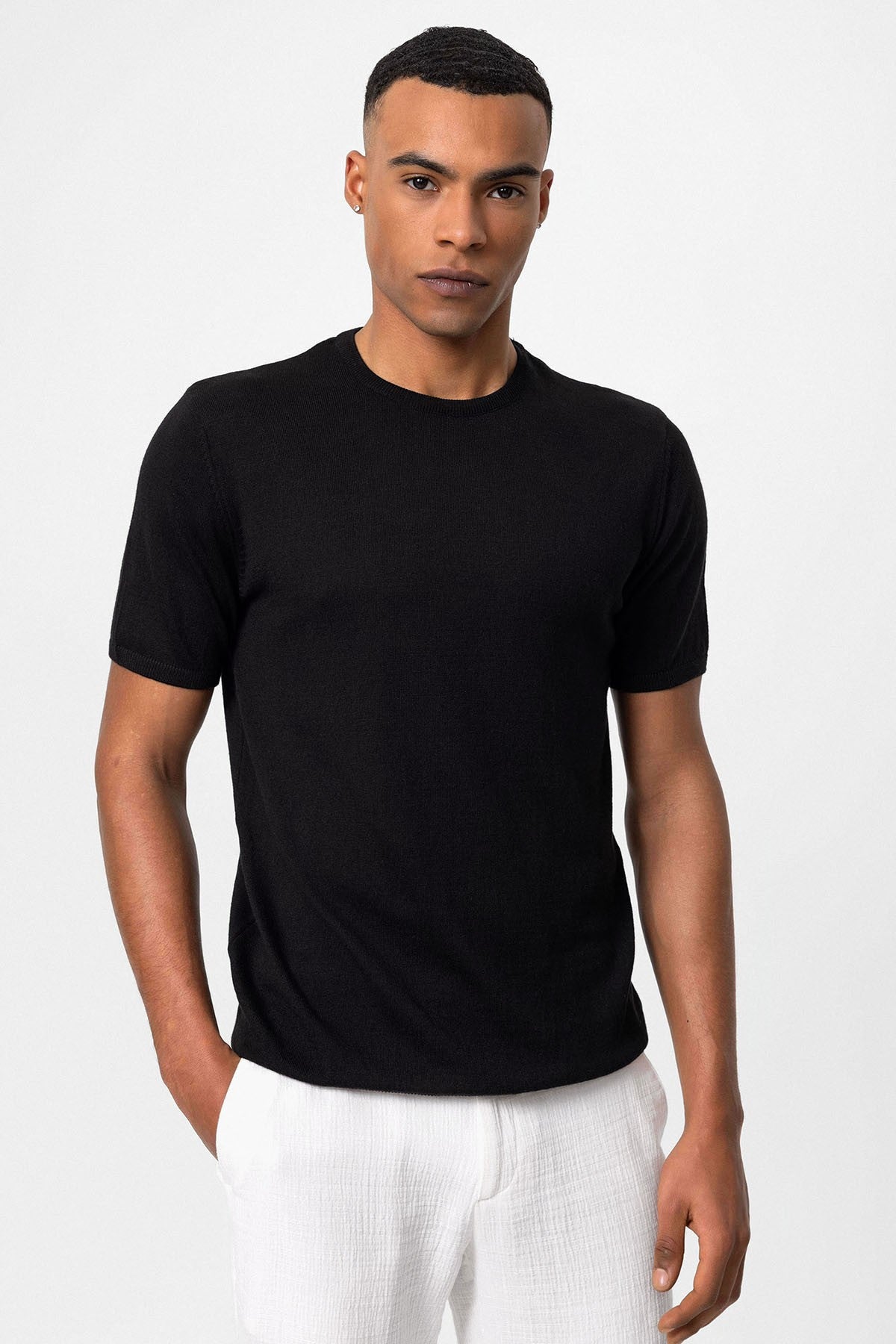 Antioch Bike Collar Men's Knit T-Shirt