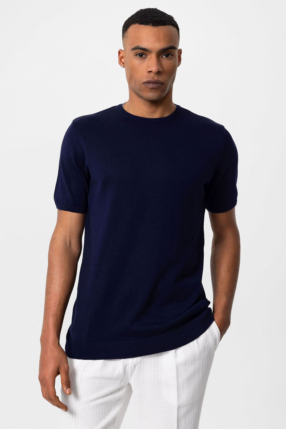 Antioch Bike Collar Men's Knit T-Shirt
