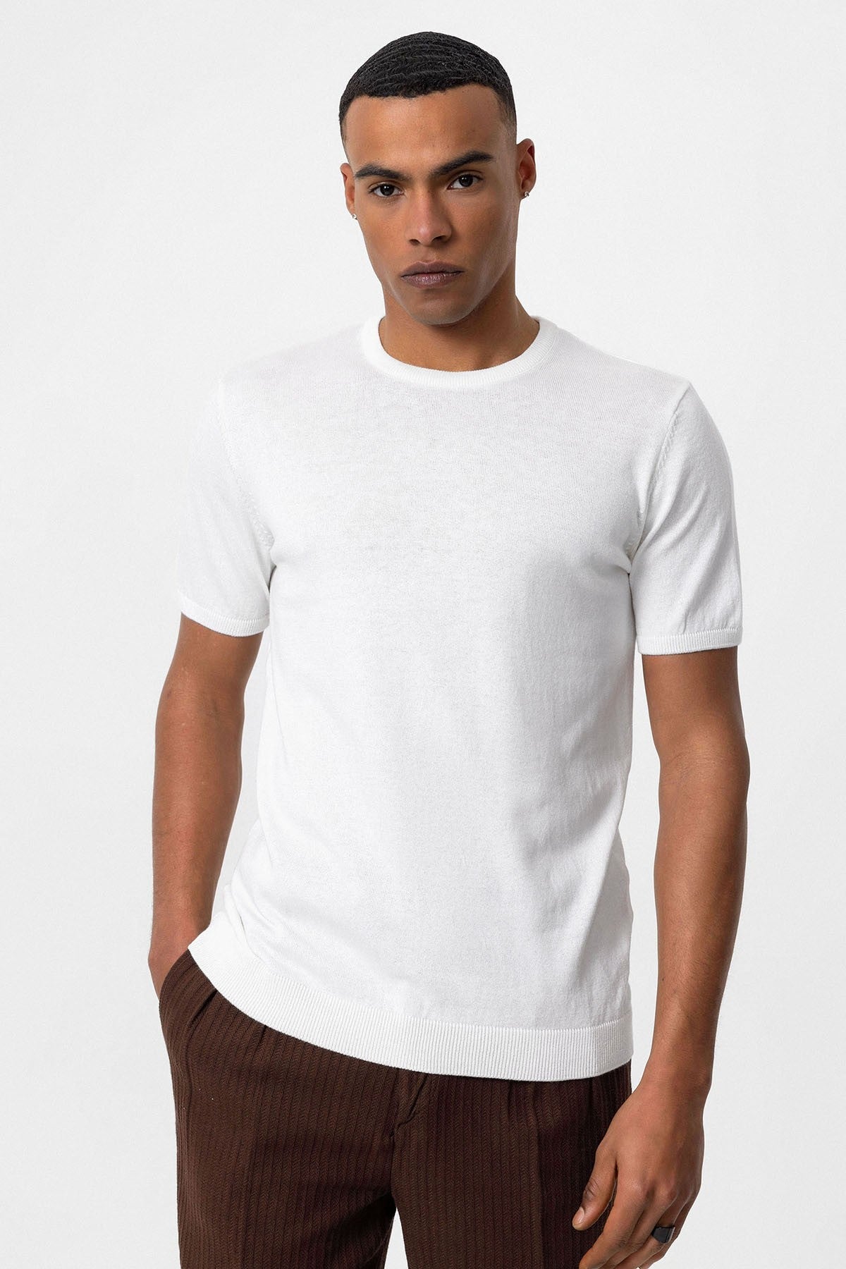 Antioch Bike Collar Men's Knit T-Shirt