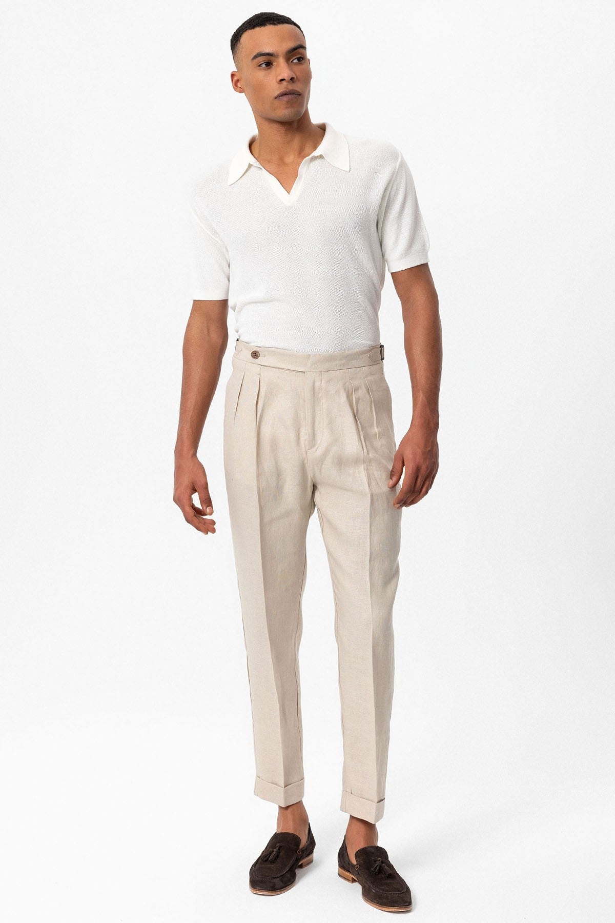 Antioch Polo-Neck Men's Knit T-Shirt