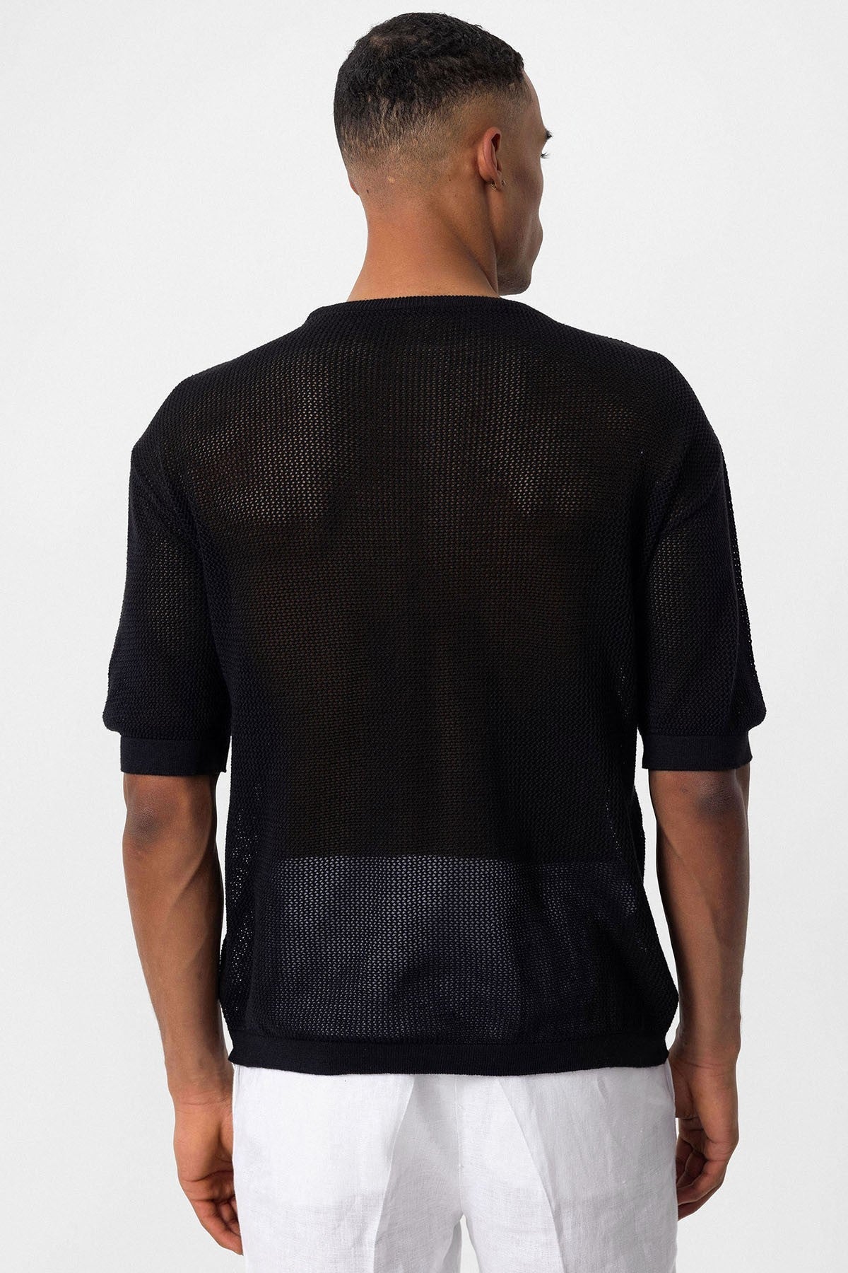 Antioch Oversized Openwork Men's T-Shirt