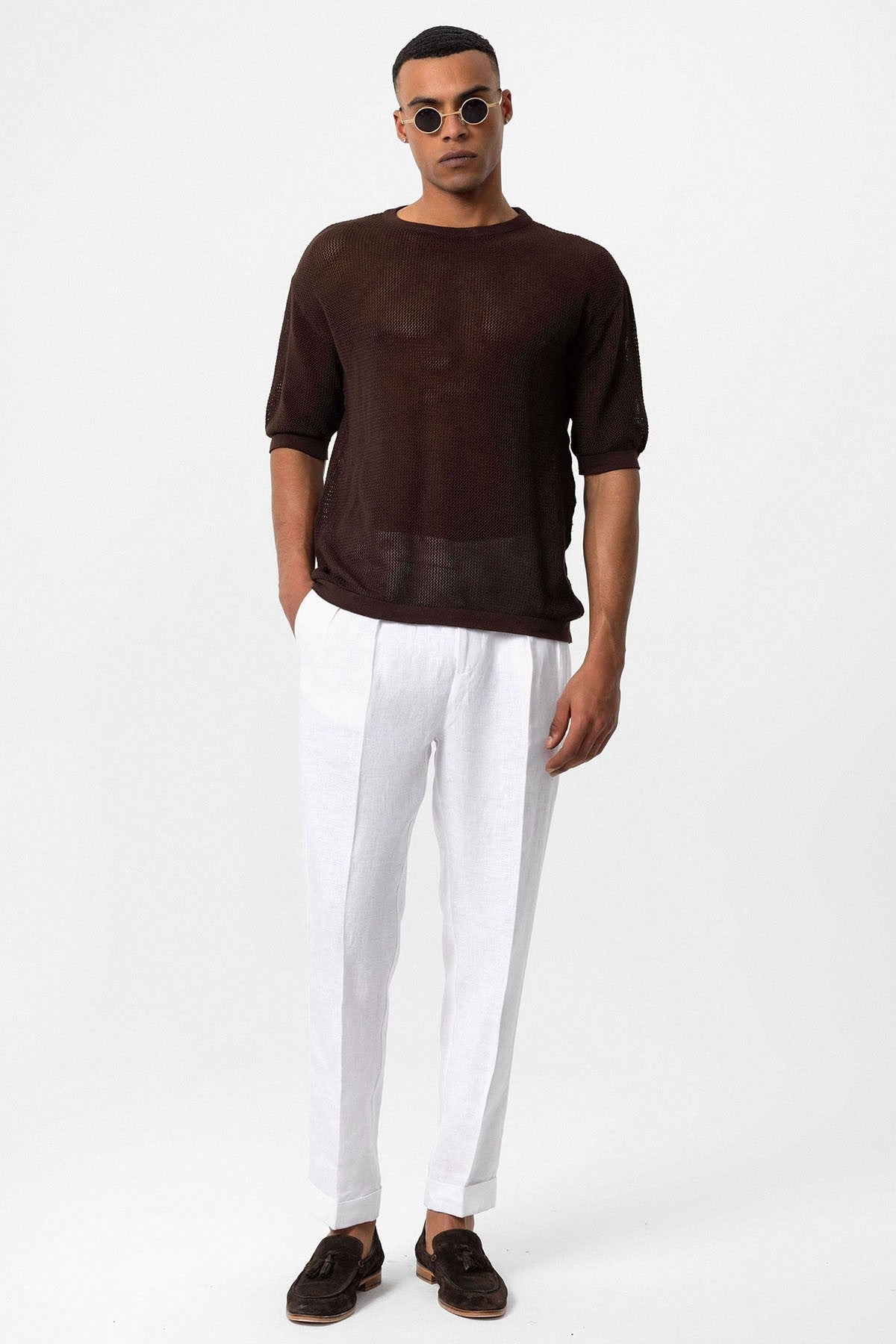 Antioch Oversized Openwork Men's T-Shirt