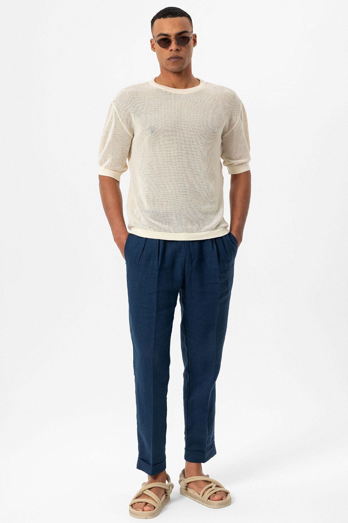 Antioch Oversized Openwork Men's T-Shirt