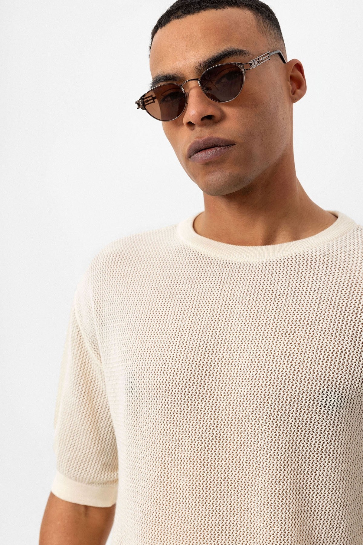 Antioch Oversized Openwork Men's T-Shirt