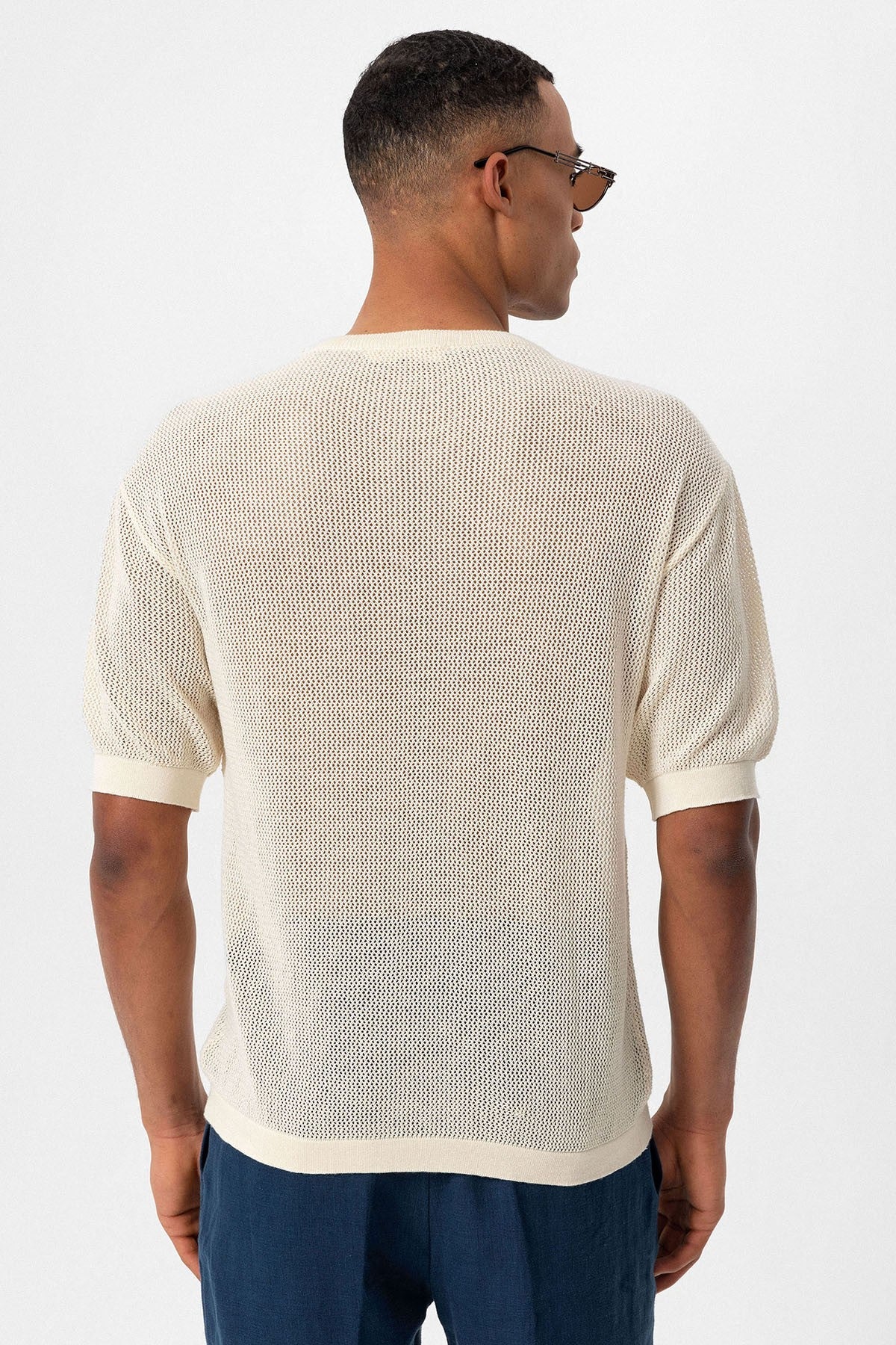Antioch Oversized Openwork Men's T-Shirt