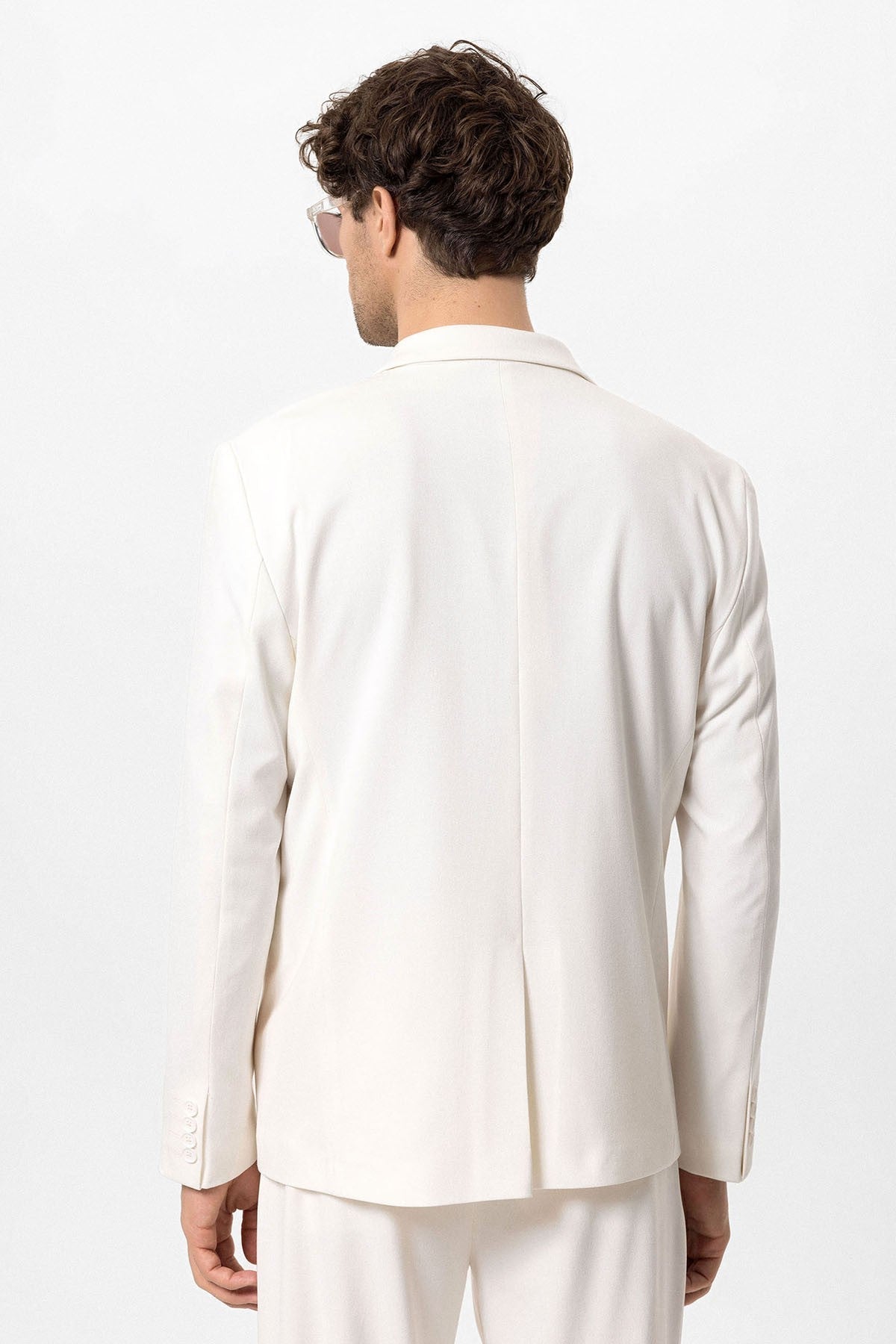 Antioch Single-Button Double-Breasted Men's Blazer