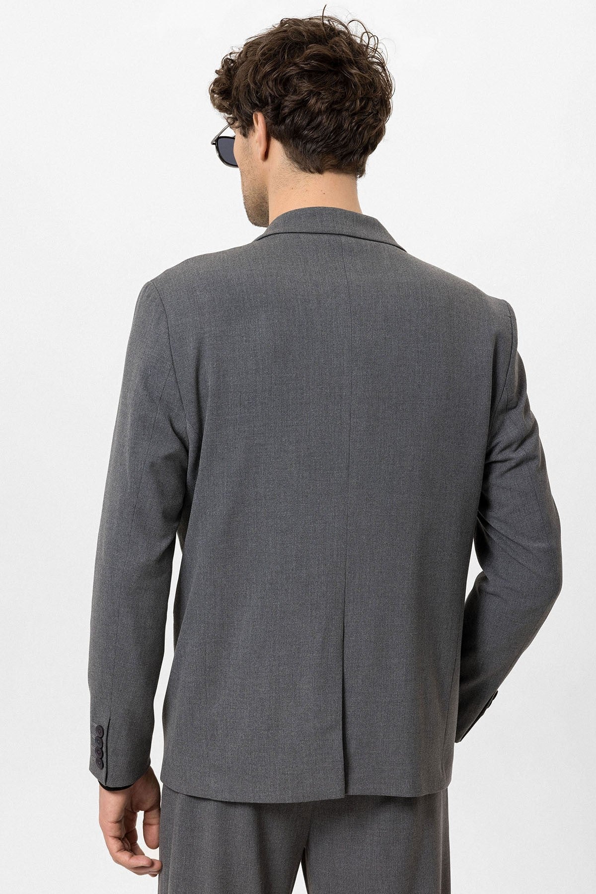 Antioch Single-Button Double-Breasted Men's Blazer