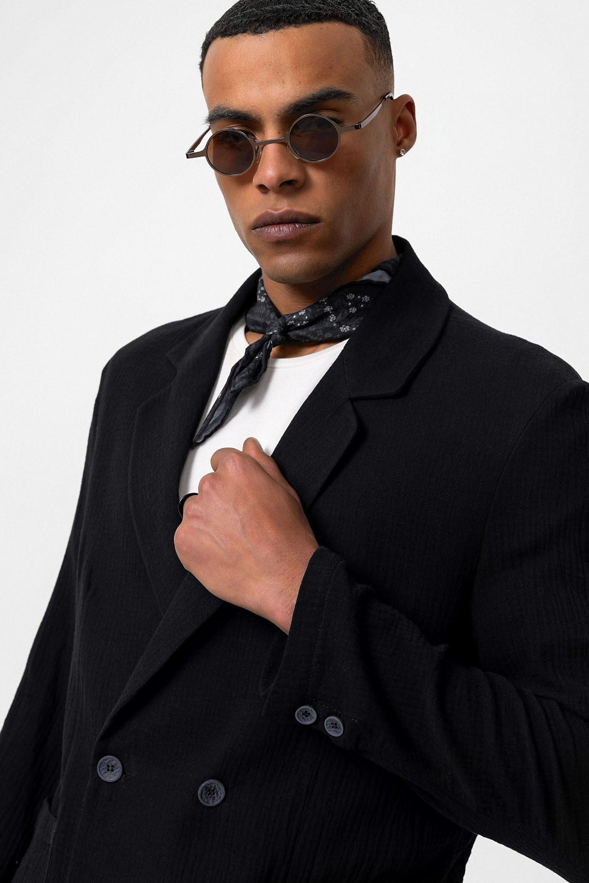 Antioch Double-Breasted Unlined Men's Blazer
