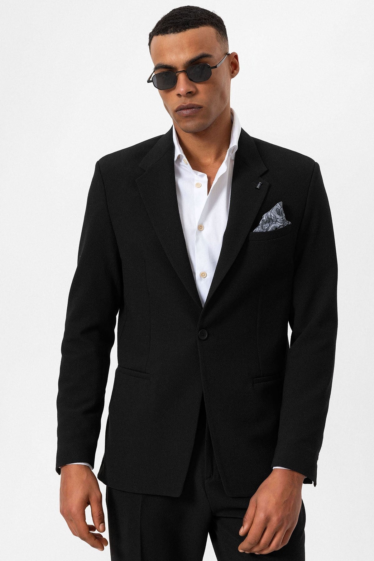 Antioch Sleeveless Single-Button Men's Blazer Jacket