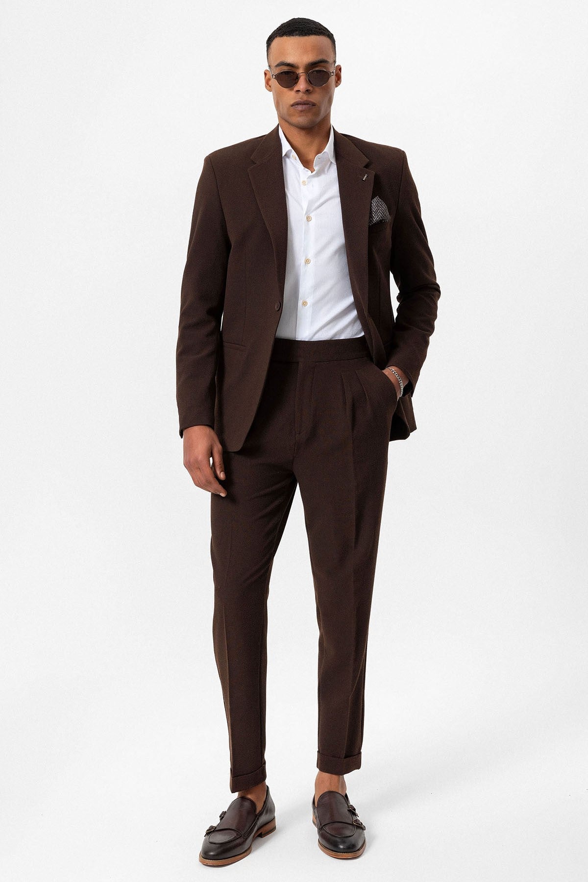 Antioch Sleeveless Single-Button Men's Blazer Jacket
