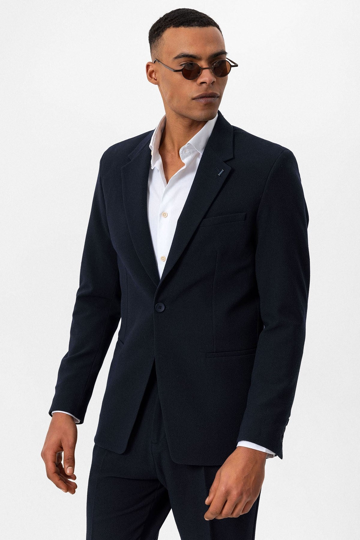 Antioch Sleeveless Single-Button Men's Blazer Jacket