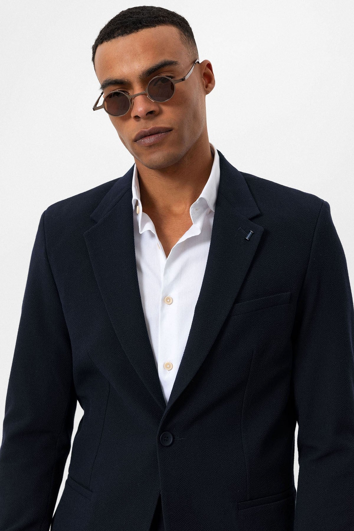 Antioch Sleeveless Single-Button Men's Blazer Jacket