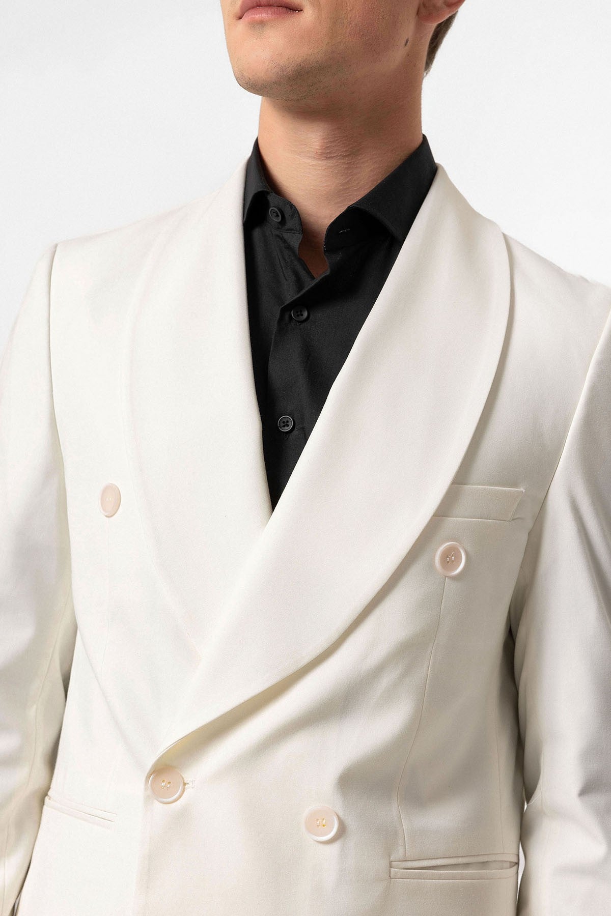 Antioch Double-Breasted Regular-Fit Men's Blazer Jacket