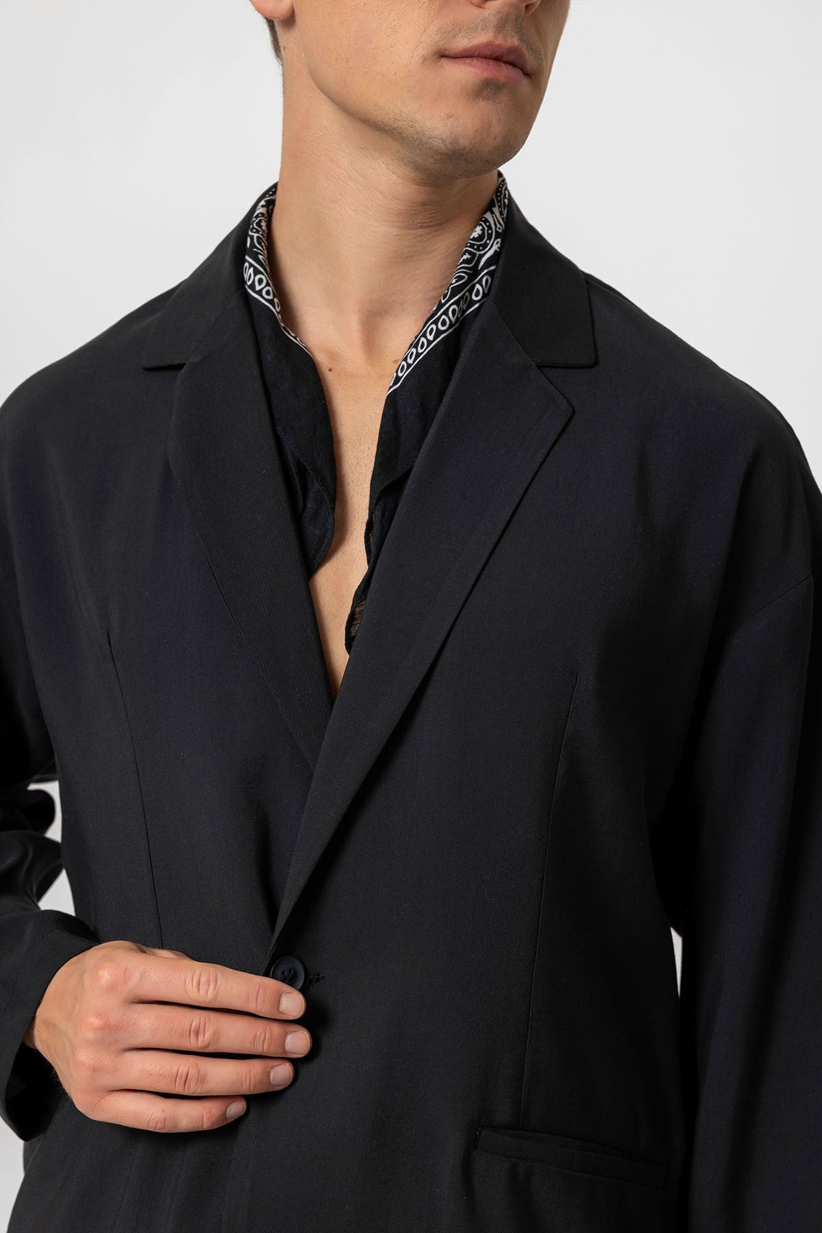 Antioch Oversized Unlined Men's Blazer Jacket