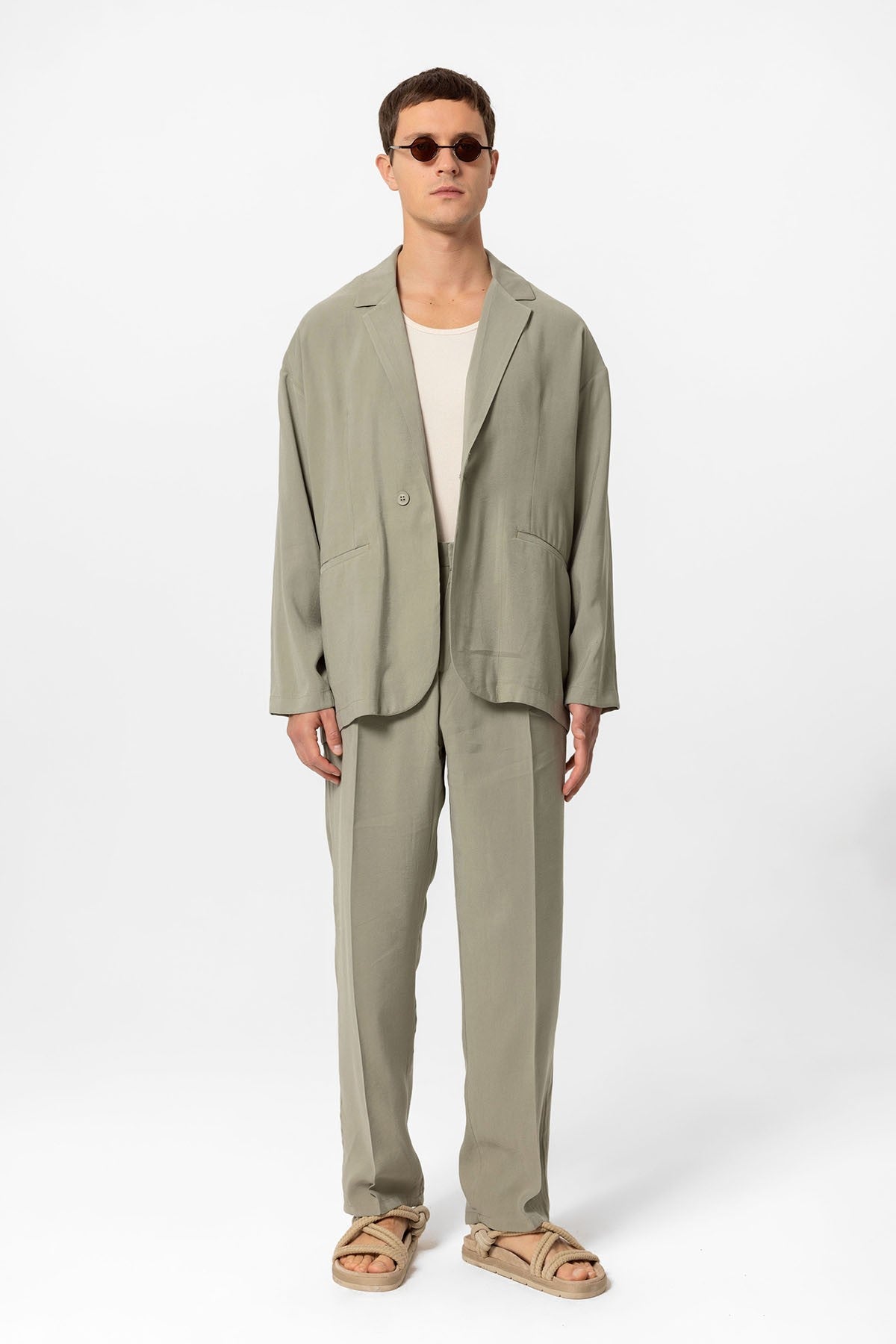 Antioch Oversized Unlined Men's Blazer Jacket