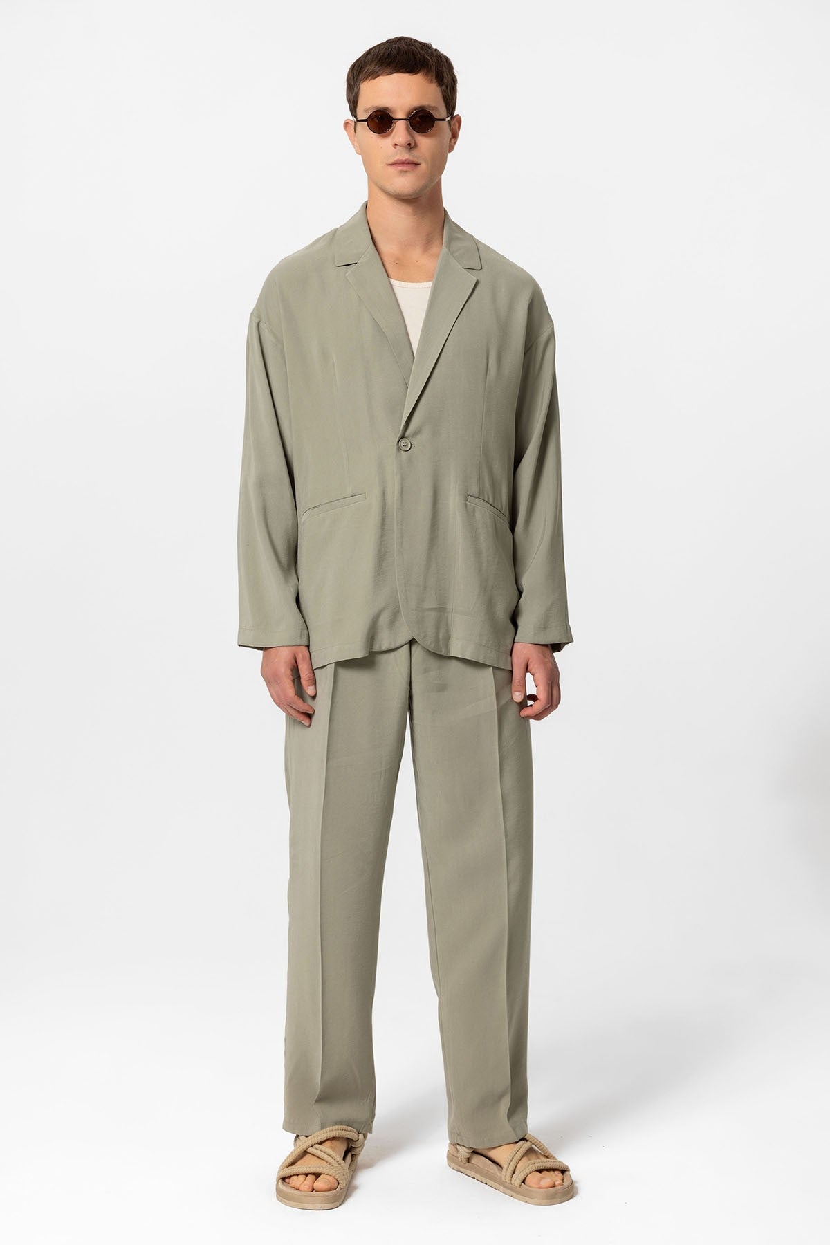 Antioch Oversized Unlined Men's Blazer Jacket