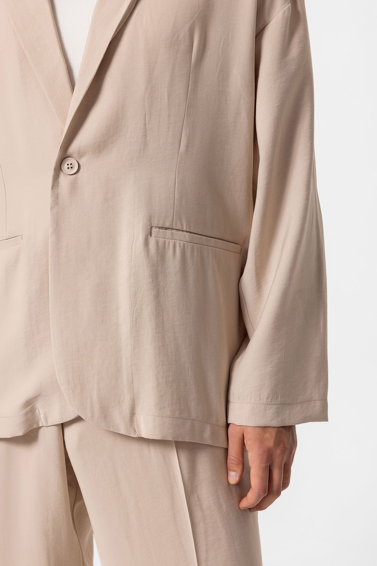 Antioch Oversized Unlined Men's Blazer Jacket