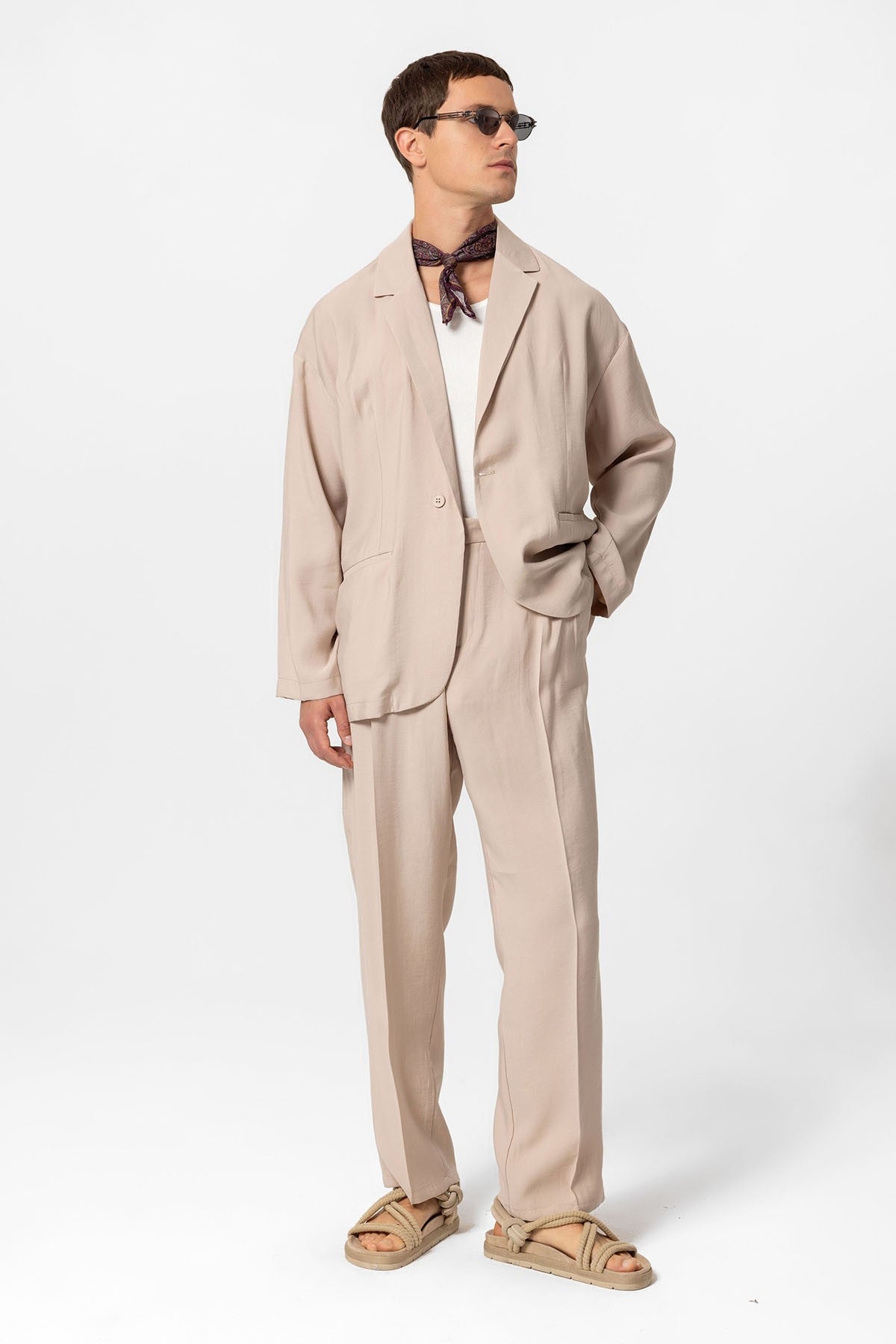 Antioch Oversized Unlined Men's Blazer Jacket