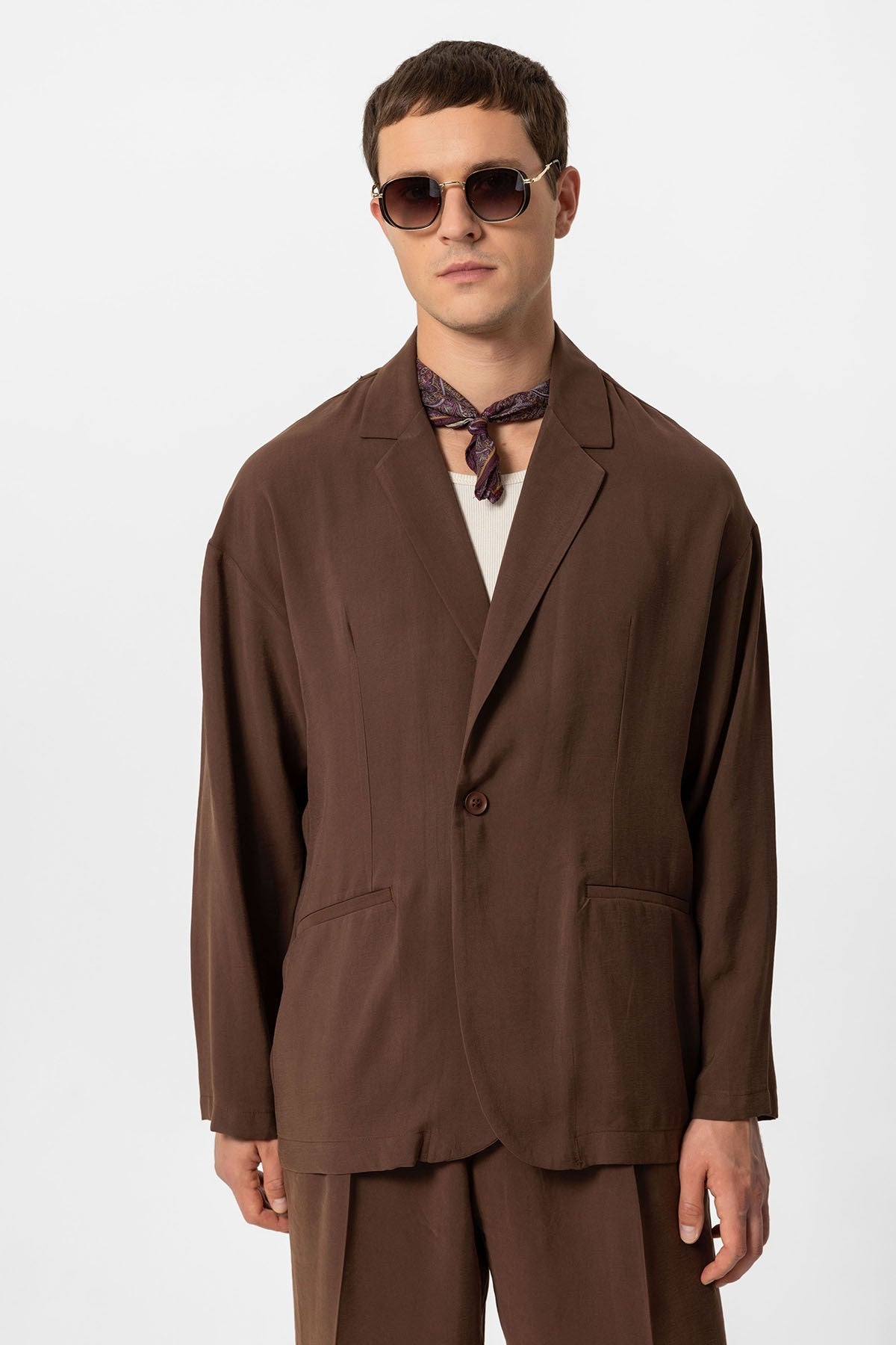 Antioch Oversized Unlined Men's Blazer Jacket