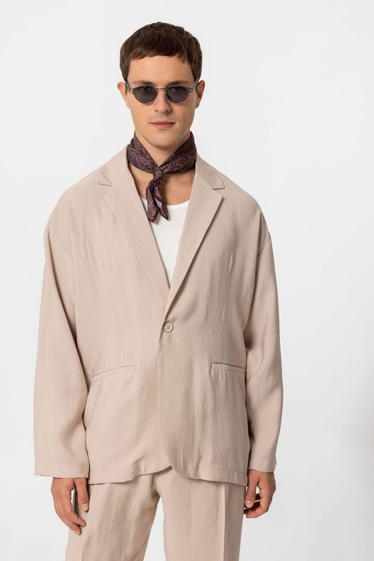 Antioch Oversized Unlined Men's Blazer Jacket
