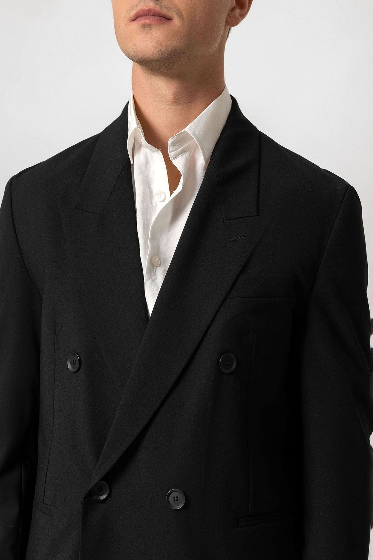 Antioch Single-Button Double-Breasted Men's Blazer