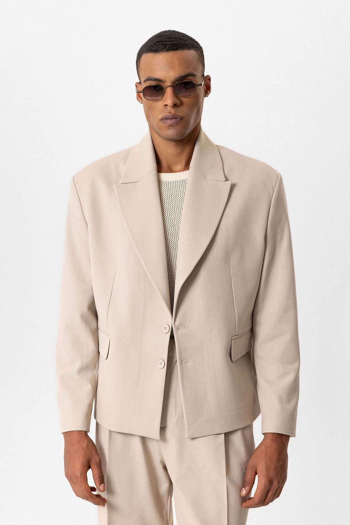 Antioch Crop Fit Men's Blazer Jacket