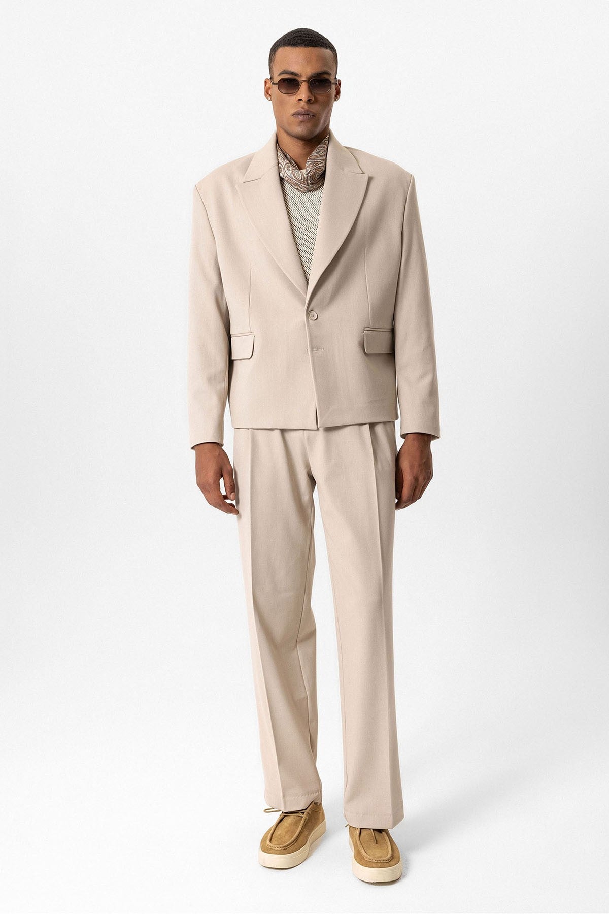Antioch Crop Fit Men's Blazer Jacket