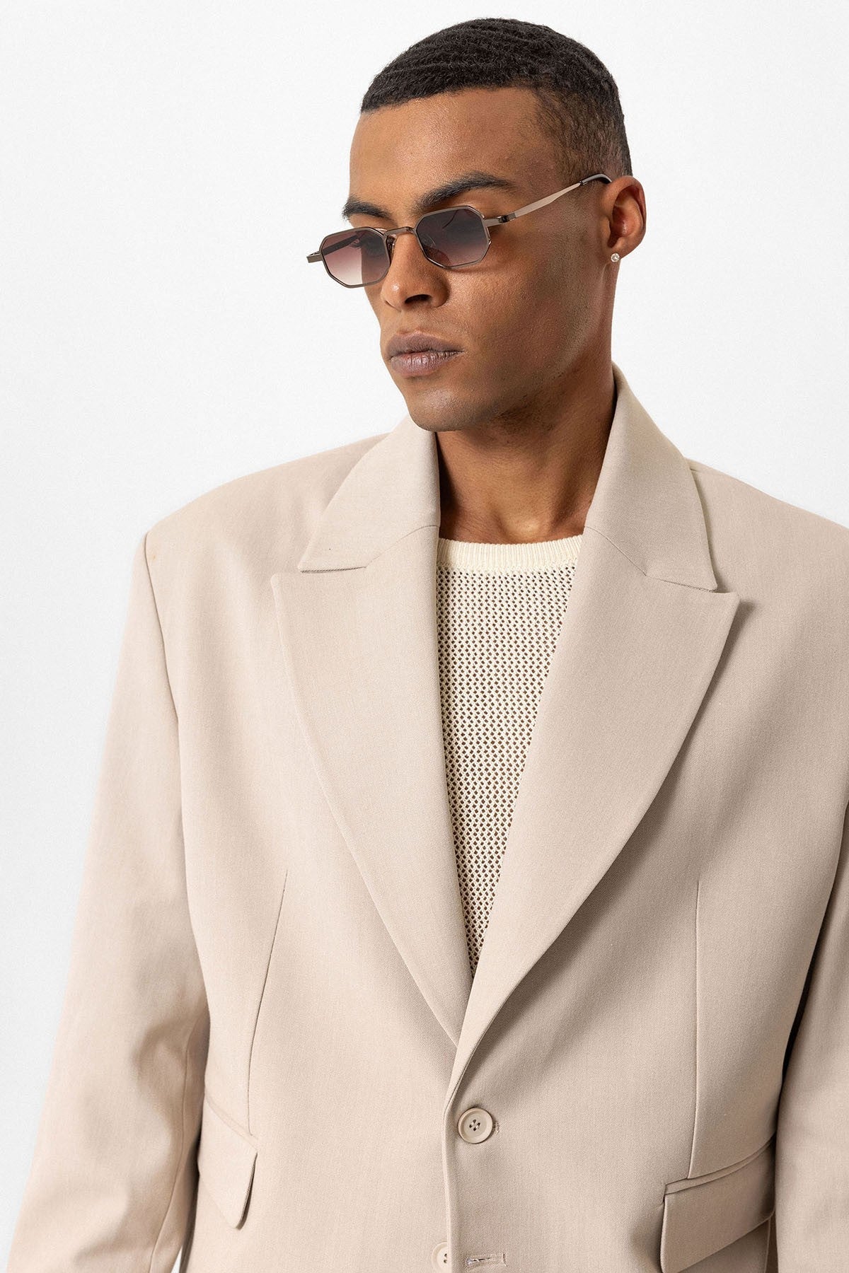 Antioch Crop Fit Men's Blazer Jacket
