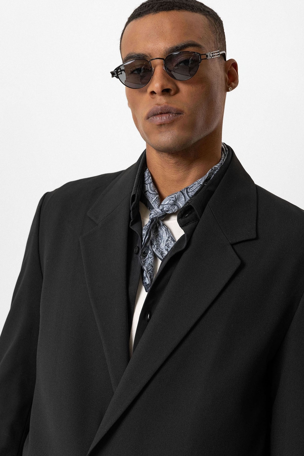 Antioch Single-Button Relaxed-Fit Men's Blazer