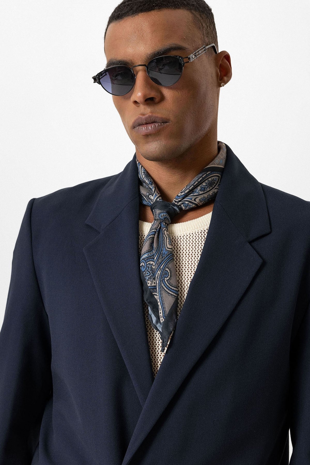 Antioch Single-Button Relaxed-Fit Men's Blazer