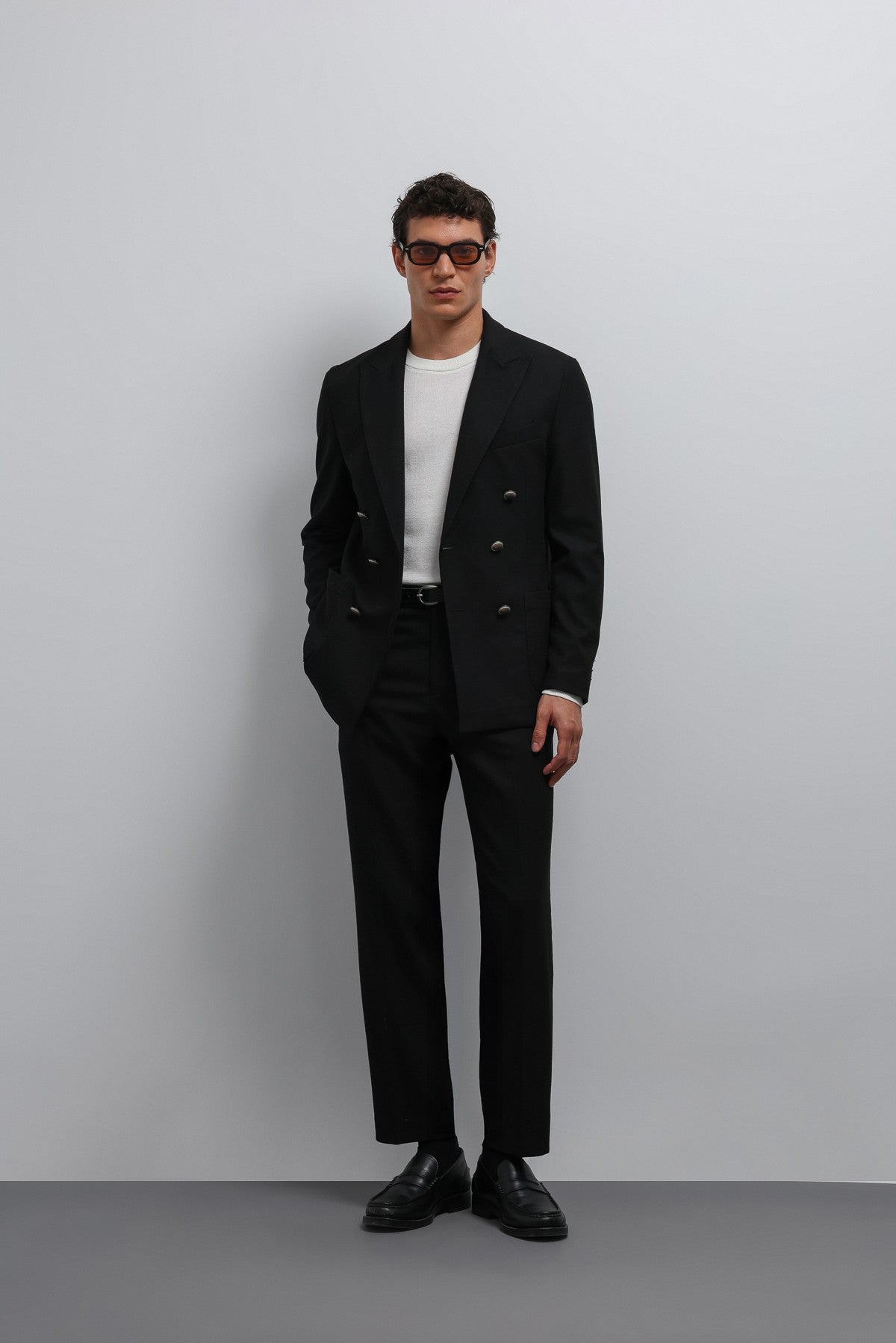 Antioch Unlined Double-Breasted Men's Blazer Jacket